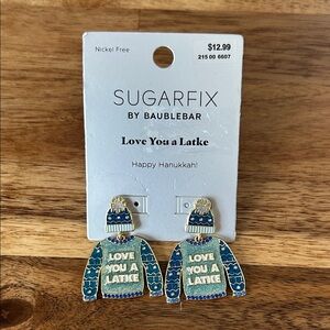 Sugarfix by Baublebar Hanukkah Earrings